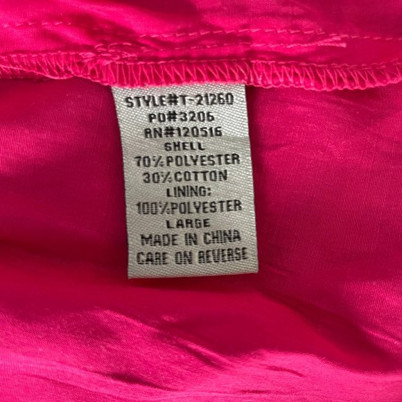 Sline Pink Strapless Peplum Top - Picture 4 of 4